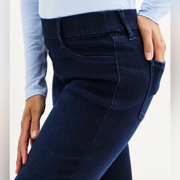 NWT Nine West Mid-rise Pull On Skinny Jeans Size 4 - Picture 3 of 8